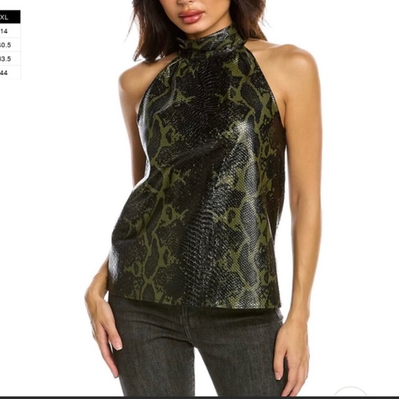 NWT NEW $285 REMY BROOK EMBOSSED PAM TOP - Picture 2 of 5